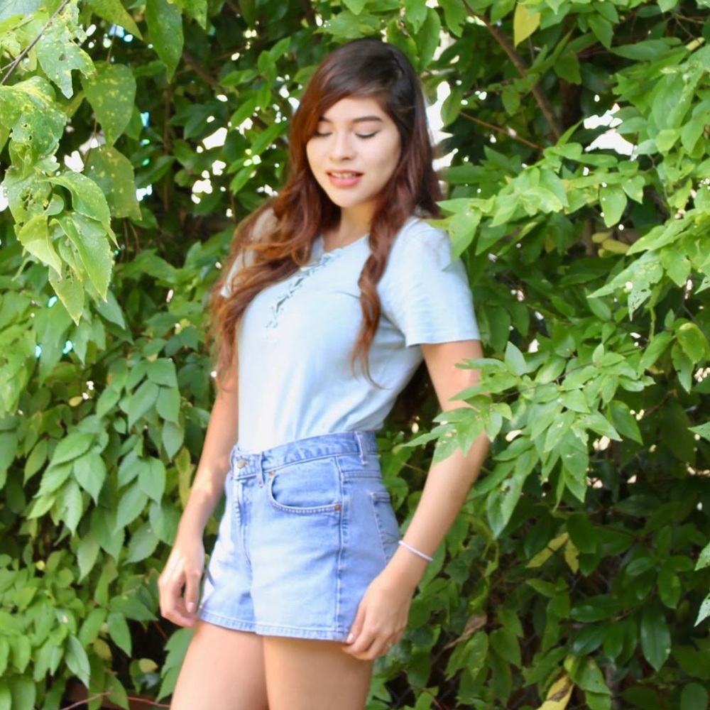 High Waisted Vintage Ripped Shorts